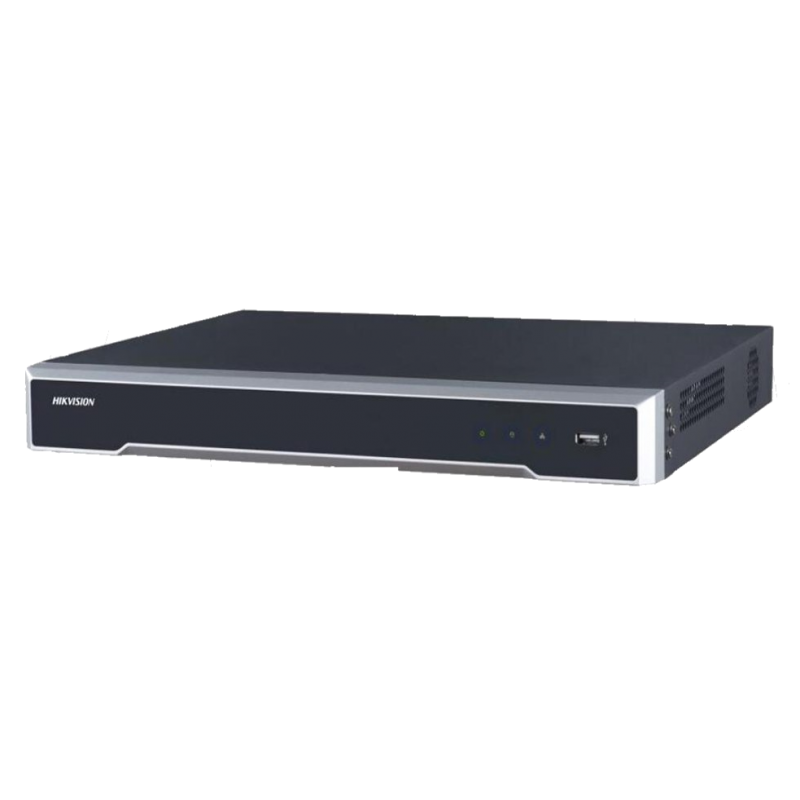 HIKVISION NVR 16CH POE 300M 160MBPS H265+ H265 H264 2HDD (NO INCL HDD)